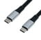 Фото - Кабель Grand-X USB Type-C - USB Type-C (M/M), Power Delivery, 65 W, 1 м, Black (TPC-02) | click.ua