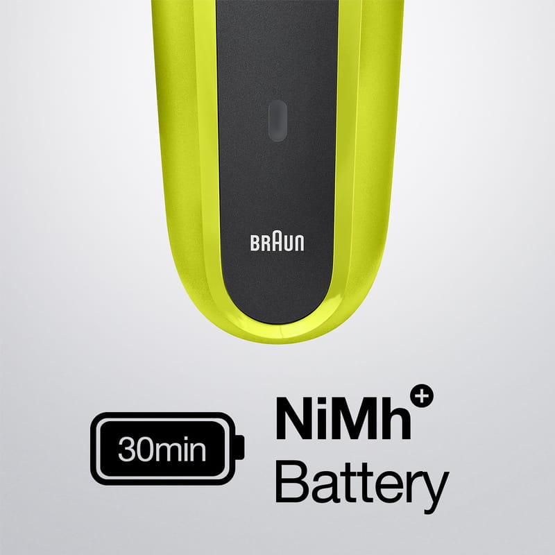 Электробритва Braun Series 3 300BT Black/Green