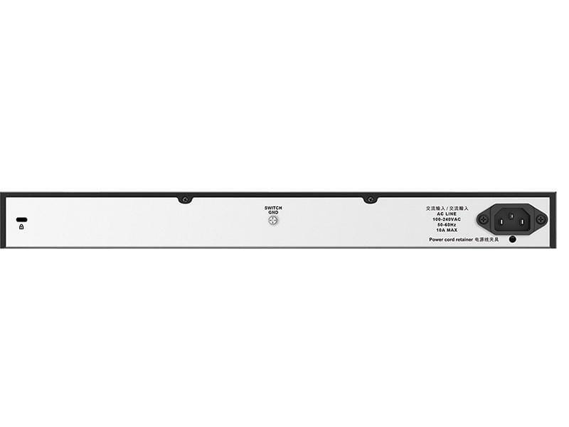 Комутатор D-Link DGS-1026MP (24x1GE c PoE, 2x1GE/SFP PoE 802.3af/at 370Вт, Некерованний)