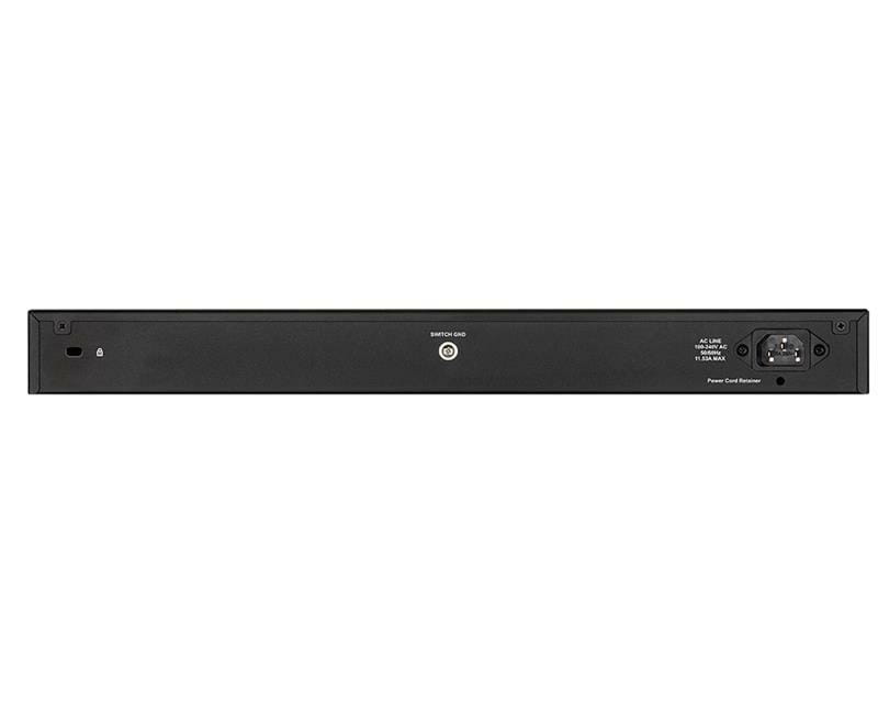 Коммутатор D-Link DGS-1210-52MPP/ME 48x1GE PoE, 4xSFP, PoE бюджет 740Вт, L2