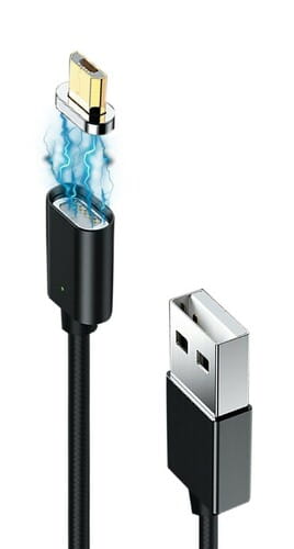 Фото - Кабель Grand-X   USB - micro USB (M/M), магнитный, 1 м, Black  MG-01 (MG-01M)