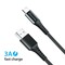Фото - Кабель Grand-X USB - USB Type-C (M/M), 3 A, Fast Сharge, 1.2 м, Black (FC-12B) | click.ua