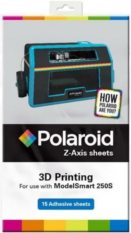 Підкладка-лист Polaroid (3D-ZS-PL-9002-00) ModelSmart 250s для 3D-принтера, 300х150мм, 15л