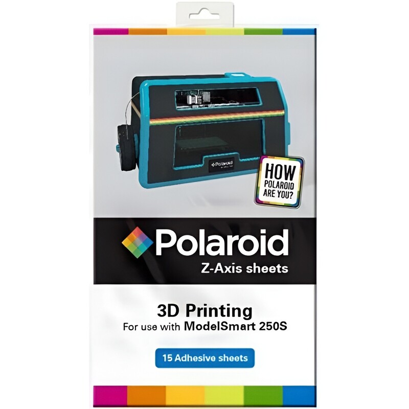 Підкладка-лист Polaroid (3D-ZS-PL-9002-00) ModelSmart 250s для 3D-принтера, 300х150мм, 15л