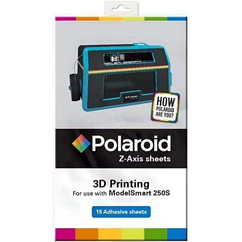 Підкладка-лист Polaroid (3D-ZS-PL-9002-00) ModelSmart 250s для 3D-принтера, 300х150мм, 15л
