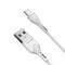 Фото - Кабель Grand-X USB - USB Type-C, Cu, 1 м, 3 A, Fast Сharge, White (PC-03W) | click.ua