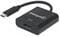 Фото - Адаптер Intracom Manhattan (152020) USB Type-C-DisplayPort, 0.21 м, Black | click.ua