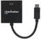 Фото - Адаптер Intracom Manhattan (151788) USB Type-C-HDMI, 0.08м, Black | click.ua