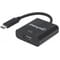 Фото - Адаптер Intracom Manhattan (151788) USB Type-C-HDMI, 0.08м, Black | click.ua