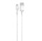 Фото - Кабель Grand-X USB - Lightning (M/M), 1 м, Cu, 2.1 A, White (PL01W) | click.ua