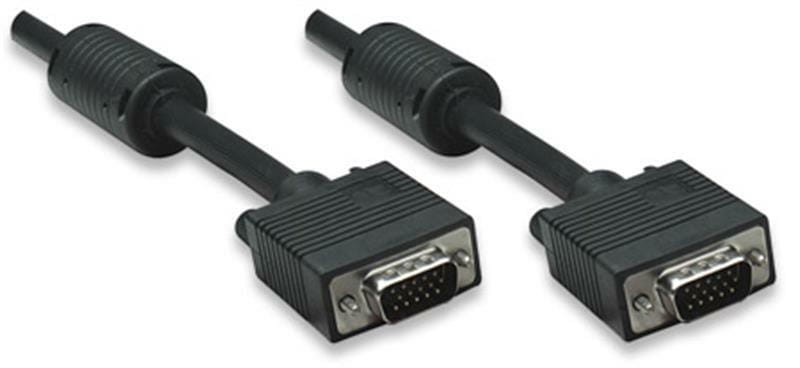 Кабель Intracom Manhattan (317757) VGA - VGA, 1.8м, Black