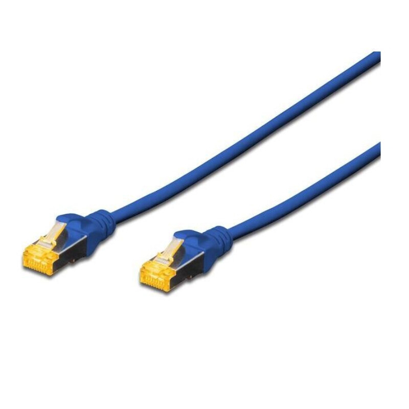 Патч-корд Digitus (DK-1644-A-020/B) CAT 6a, S-FTP, LSOH, 2м, AWG26/7, синій