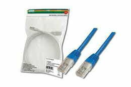 Патч-корд Digitus (DK-1511-005/B) cat.5e, UTP, 0.5м, AWG 26/7, PVC, синій