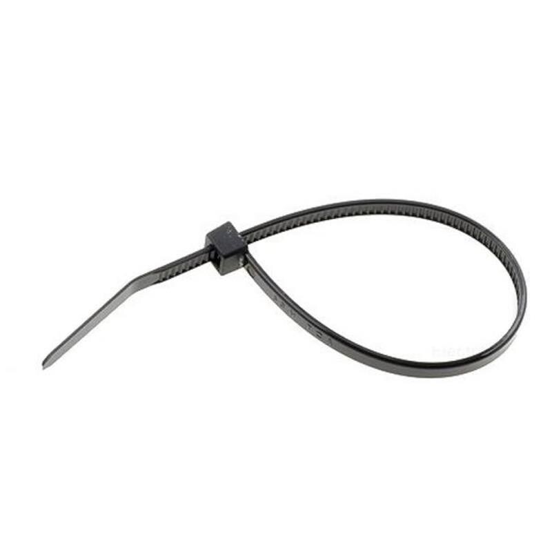 Стяжка 200х4.0 мм, 100 шт, чорна