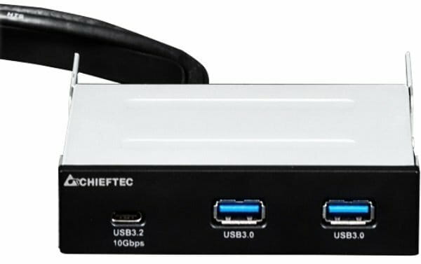 Адаптер Chieftec MUB-3003C 2xUSB3.0 для 3.5" Black