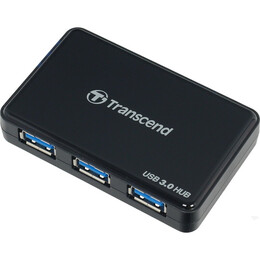 Концентратор USB3.0 Transcend TS-HUB3K Black 4хUSB3.0