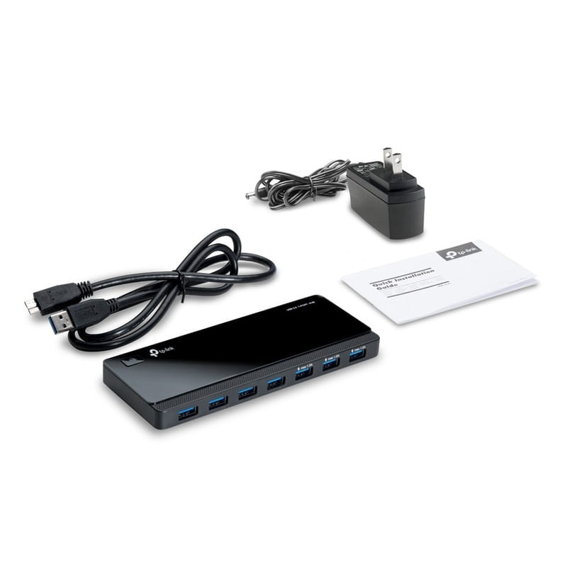 Концентратор USB3.0 TP-Link UH700 Black 7хUSB3.0