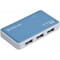 Фото - Концентратор USB2.0 Defender Quadro Power Blue (83503) 4хUSB2.0 + бж | click.ua
