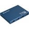 Фото - Концентратор USB2.0 Defender Septima Slim Blue (83505) 7хUSB2.0 + бп | click.ua