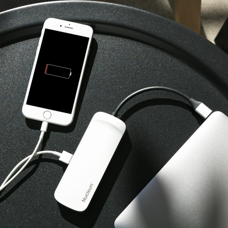 Кардридер USB3.1 Type-C Kingston Nucleum White (C-HUBC1-SR-EN)