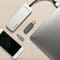 Фото - Кардридер USB3.1 Type-C Kingston Nucleum White (C-HUBC1-SR-EN) | click.ua