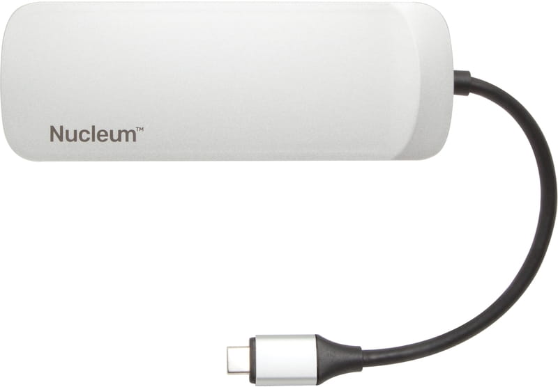 Кардридер USB3.1 Type-C Kingston Nucleum White (C-HUBC1-SR-EN)