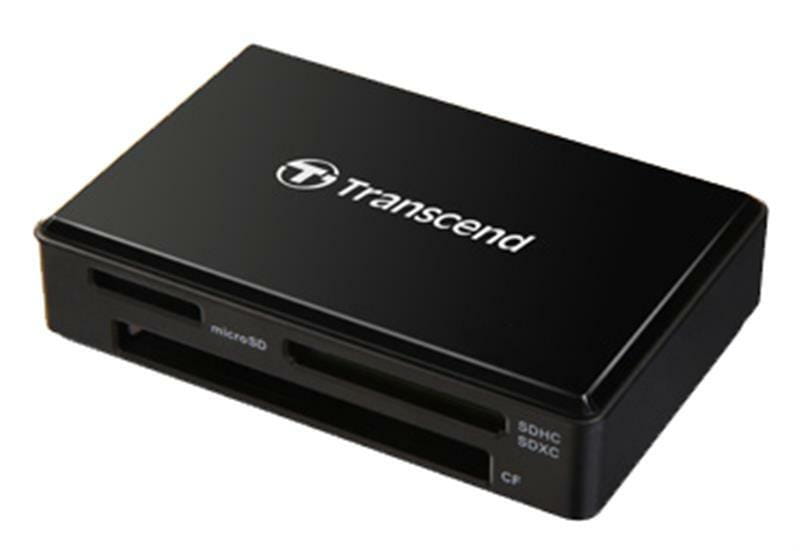 Картрідер Transcend TS-RDF8K2 Black USB3.1-SD/microSD/CF