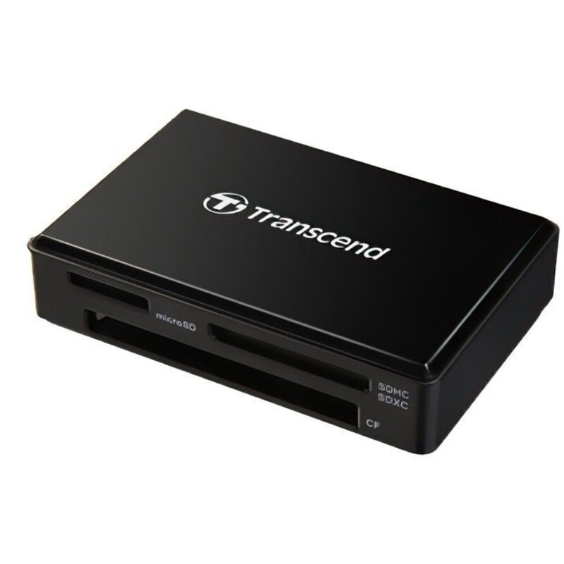 Кардридер Transcend TS-RDF8K2 Black USB3.1-SD/microSD/CF