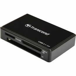 Картрідер Transcend TS-RDC8K2 Black USB3.1 Type-C-SD/microSD/CF/MS
