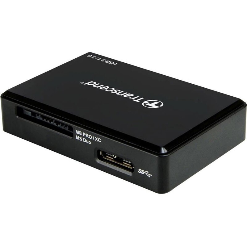Кардридер Transcend TS-RDC8K2 Black USB3.1 Type-C-SD/microSD/CF/MS