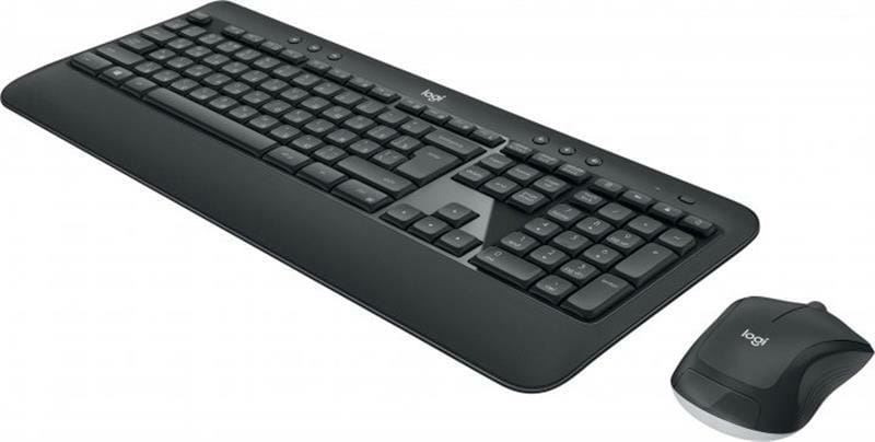 Комплект (клавіатура, мишка) бездротовий Logitech MK540 Black USB (920-008685)