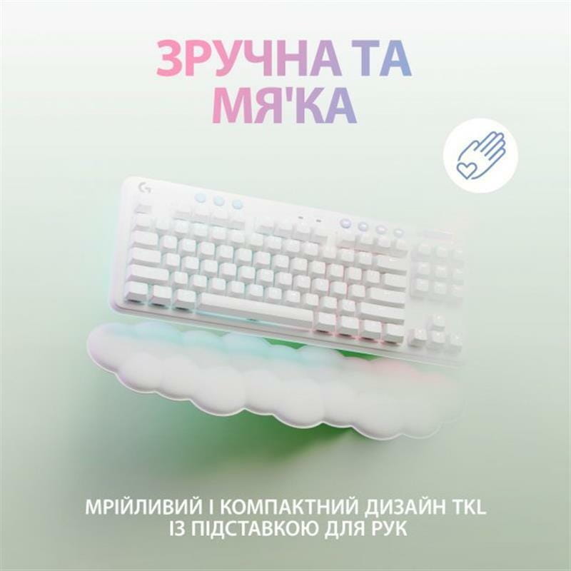 Клавіатура бездротова Logitech G715 Linear White (920-010692)