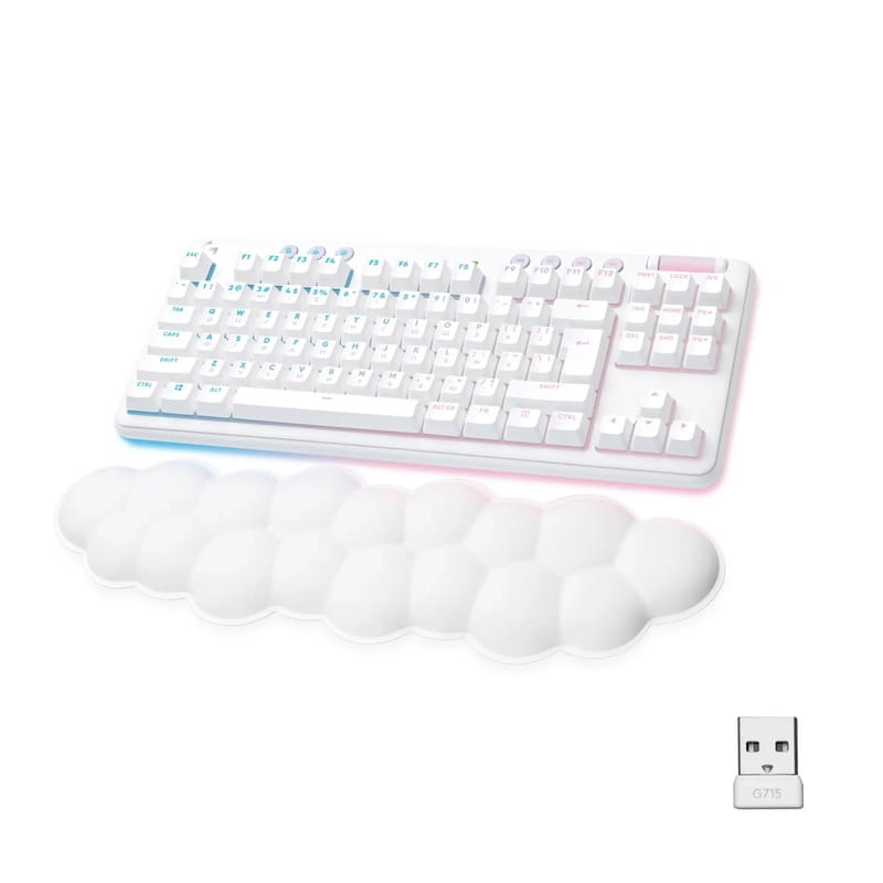 Клавиатура беспроводная Logitech G715 Linear White (920-010692)