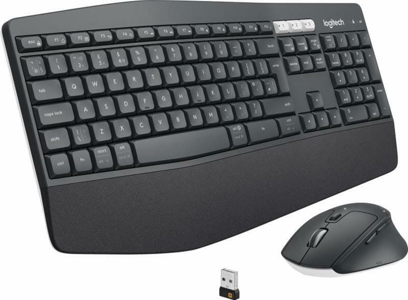 Комплект (клавиатура, мышь) беспроводной Logitech MK850 Black (920-008226)