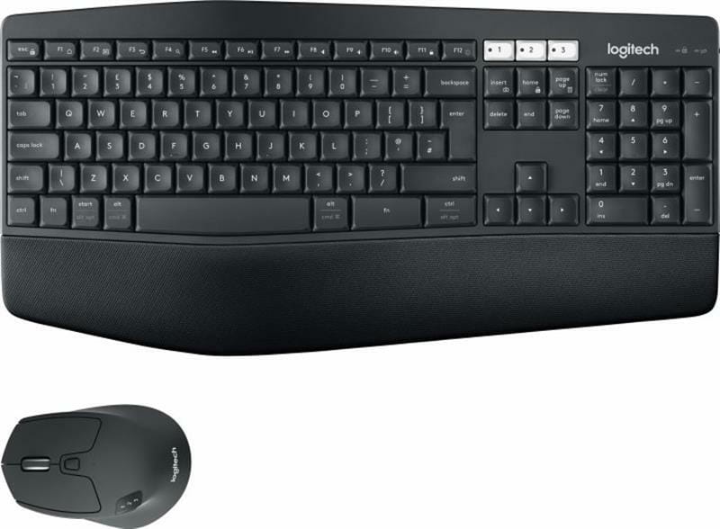 Комплект (клавиатура, мышь) беспроводной Logitech MK850 Black (920-008226)