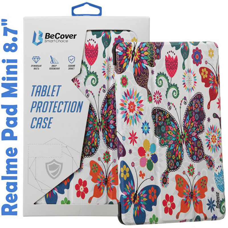 Чехол-книжка BeCover Smart для Realme Pad Mini 8.7" Butterfly (708261)