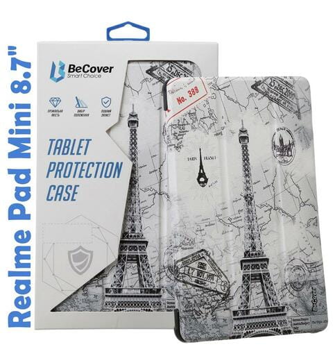 Photos - Tablet Case Becover Чохол-книжка  Smart для Realme Pad Mini 8.7" Paris  708263 (708263)