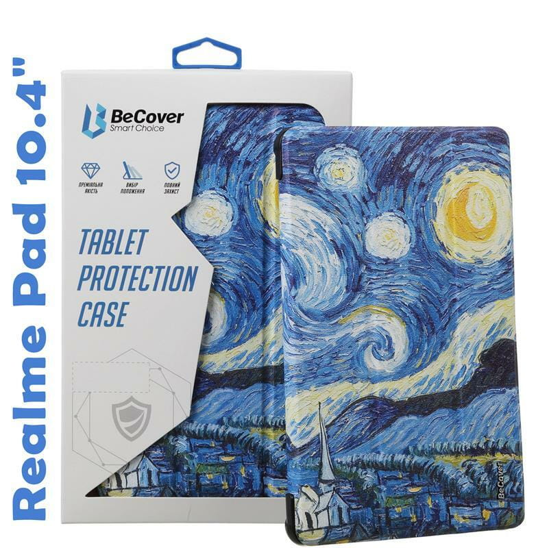 Чехол-книжка BeCover Smart для Realme Pad 10.4" Night (708275)
