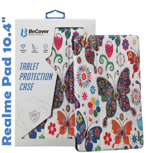 Photos - Tablet Case Becover Чохол-книжка  Smart для Realme Pad 10.4" Butterfly  708270 (708270)
