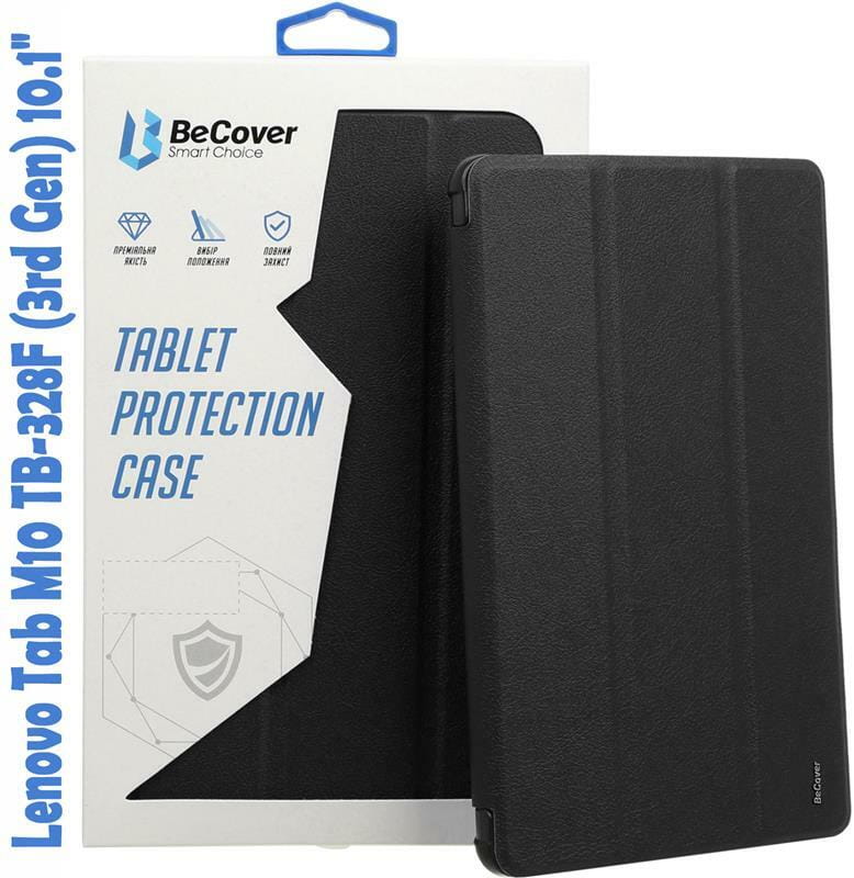 Чехол-книжка BeCover Smart для Lenovo Tab M10 TB-328F (3rd Gen) 10.1" Black (708281)