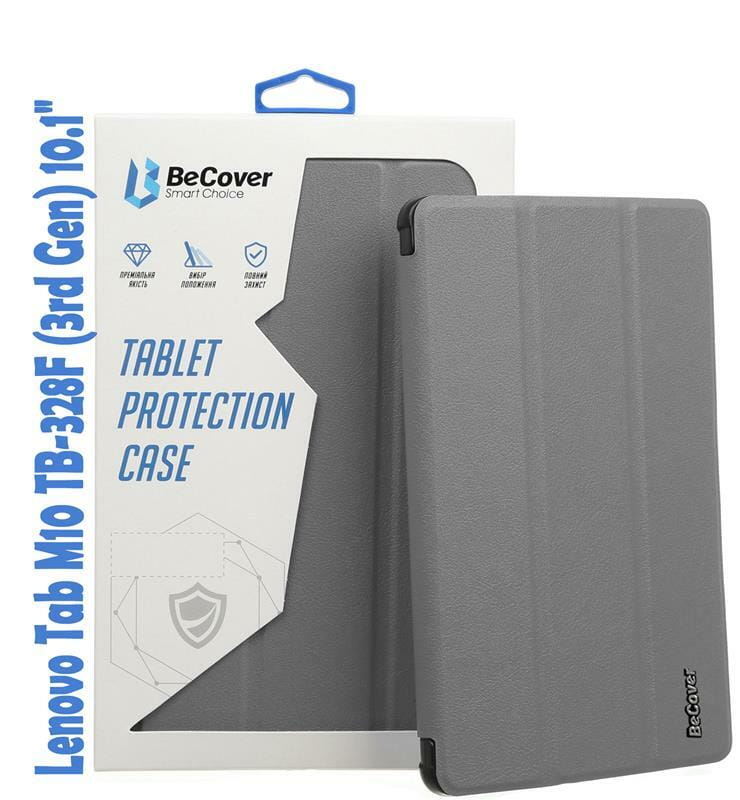Чехол-книжка BeCover Smart для Lenovo Tab M10 TB-328F (3rd Gen) 10.1" Gray (708284)