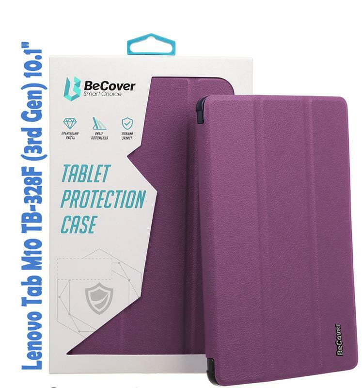 Чехол-книжка BeCover Smart для Lenovo Tab M10 TB-328F (3rd Gen) 10.1" Purple (708285)