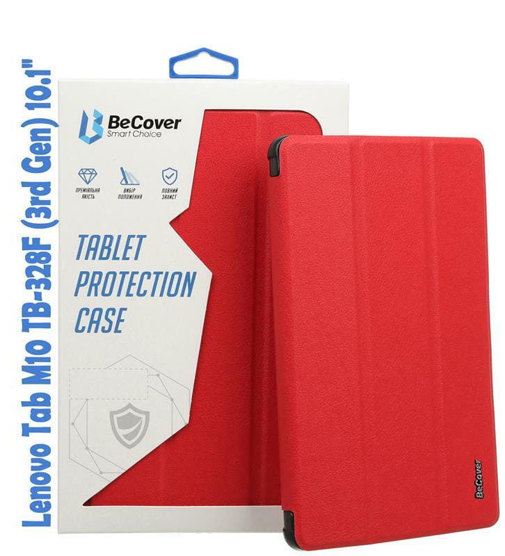 Чохол-книжка BeCover Smart для Lenovo Tab M10 TB-328F (3rd Gen) 10.1" Red (708286)