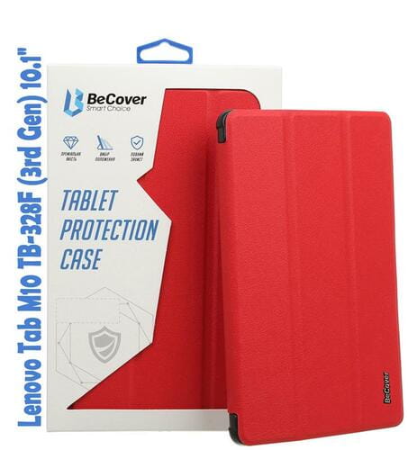 Фото - Чохол Becover -книжка  Smart для Lenovo Tab M10 TB-328F  10.1" Red (3rd Gen)