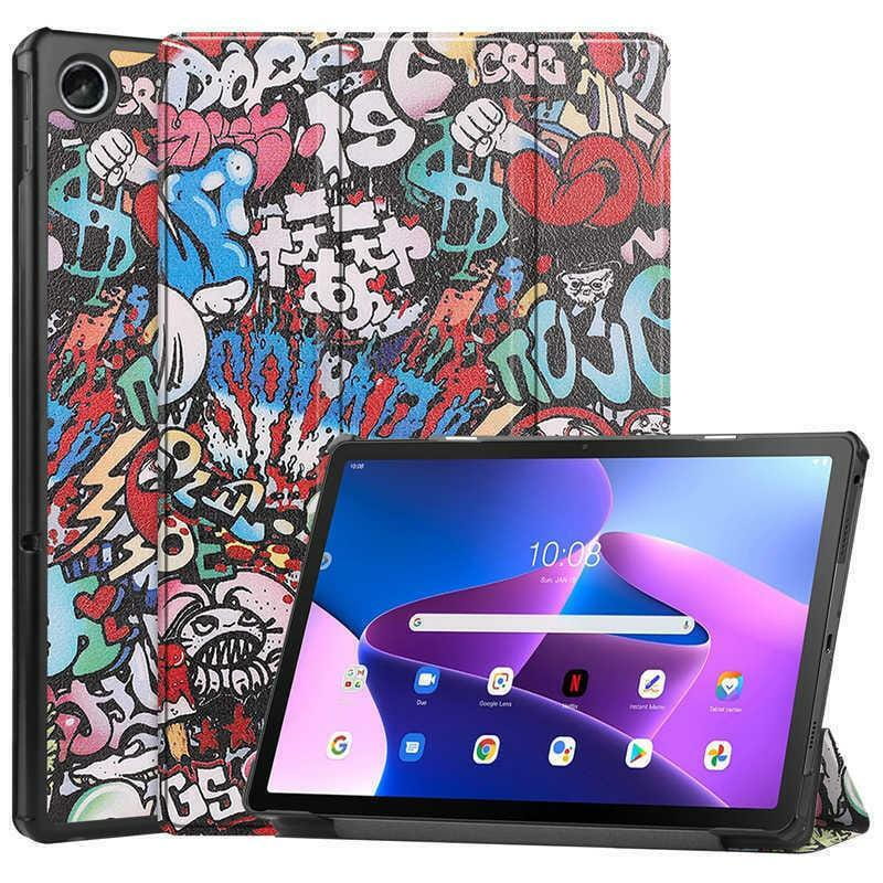 Чехол-книжка BeCover Smart для Lenovo Tab M10 Plus TB-125F (3rd Gen)/K10 Pro TB-226 10.61" Graffiti (708314)