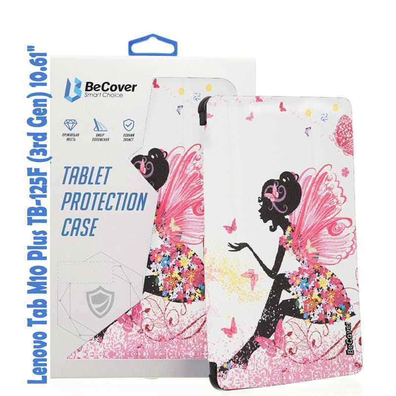 Чехол-книжка BeCover Smart для Lenovo Tab M10 Plus TB-125F (3rd Gen)/K10 Pro TB-226 10.61" Fairy (708313)