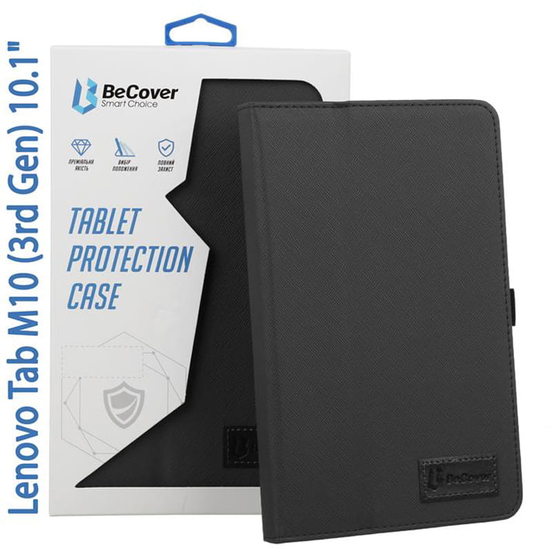 Чехол-книжка BeCover Slimbook для Lenovo Tab M10 TB-328F (3rd Gen) 10.1" Black (708339)