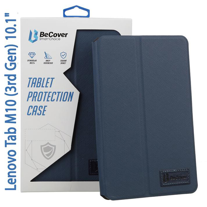 Чехол-книжка BeCover Premium для Lenovo Tab M10 TB-328F (3rd Gen) 10.1" Deep Blue (708338)