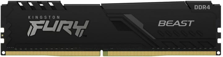 Модуль памяти DDR4 8GB/3600 Kingston Fury Beast Black (KF436C17BB/8)