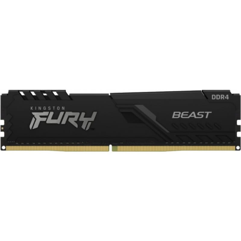 Модуль памяти DDR4 8GB/3600 Kingston Fury Beast Black (KF436C17BB/8)